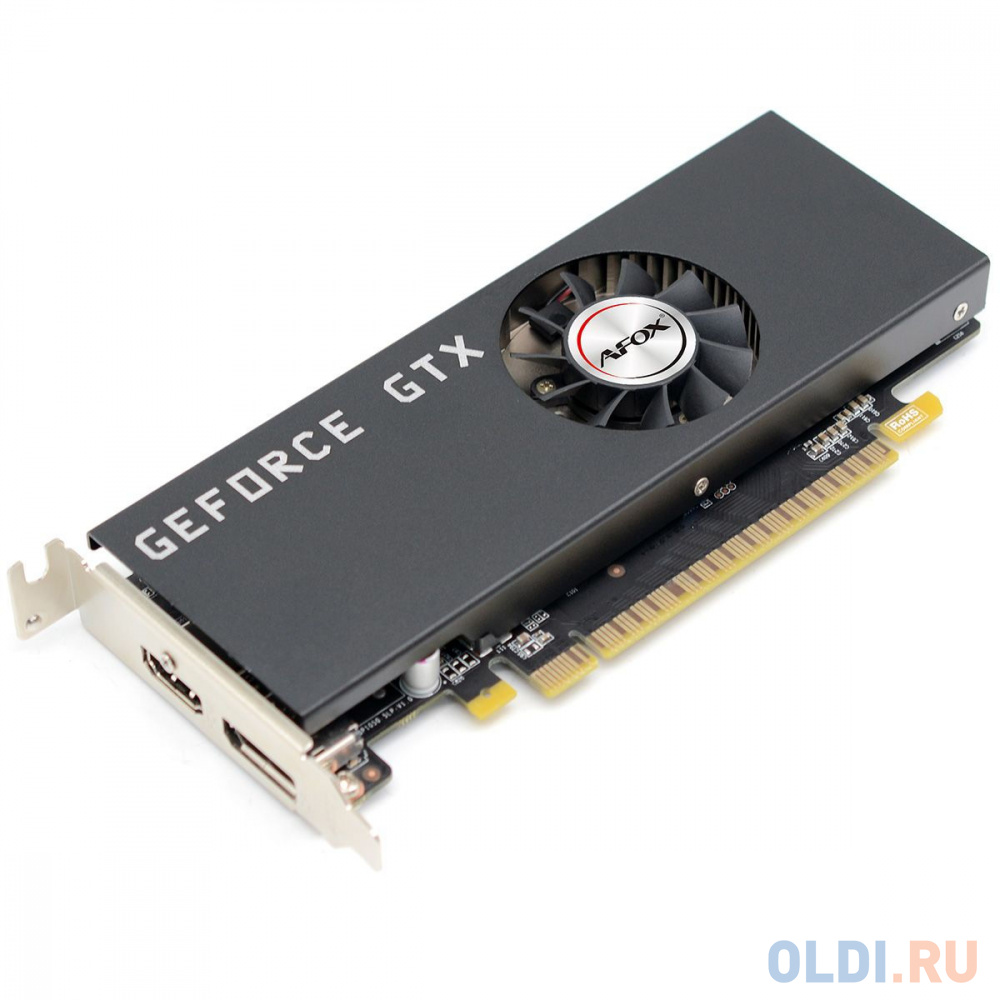 Видеокарта Afox GTX1050Ti 4GB GDDR5 128bit DP HDMI 1FAN LP RTL