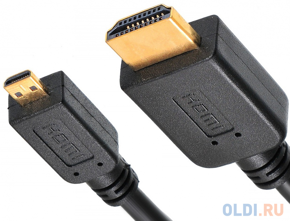 Кабель HDMI - microHDMI 5.0м Buro MICROHDMI-HDMI-5 черный 817229