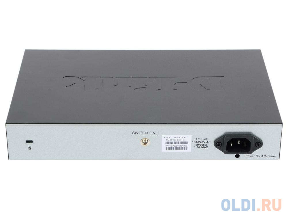 Коммутатор D-Link DGS-1210-10P/ME/A1A Управляемый коммутатор 2 уровня с 8 портами 10/100/1000Base-T и 2 портами 1000Base-X SFP (8 портов с поддержкой