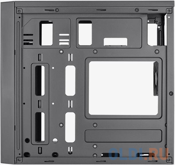 Корпус microATX Aerocool Cs-108-S-BK-v1 Без БП чёрный