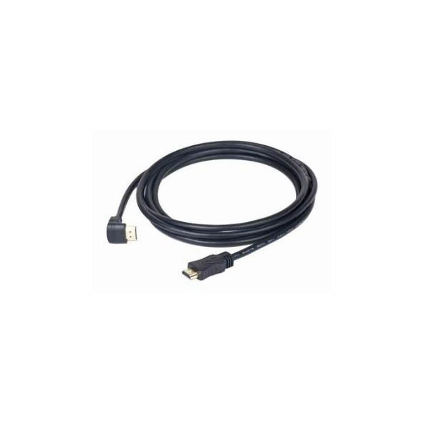 Кабель Gembird Cablexpert HDMI 19M v1.4 1.8m Black CC-HDMI490-6, угловой
