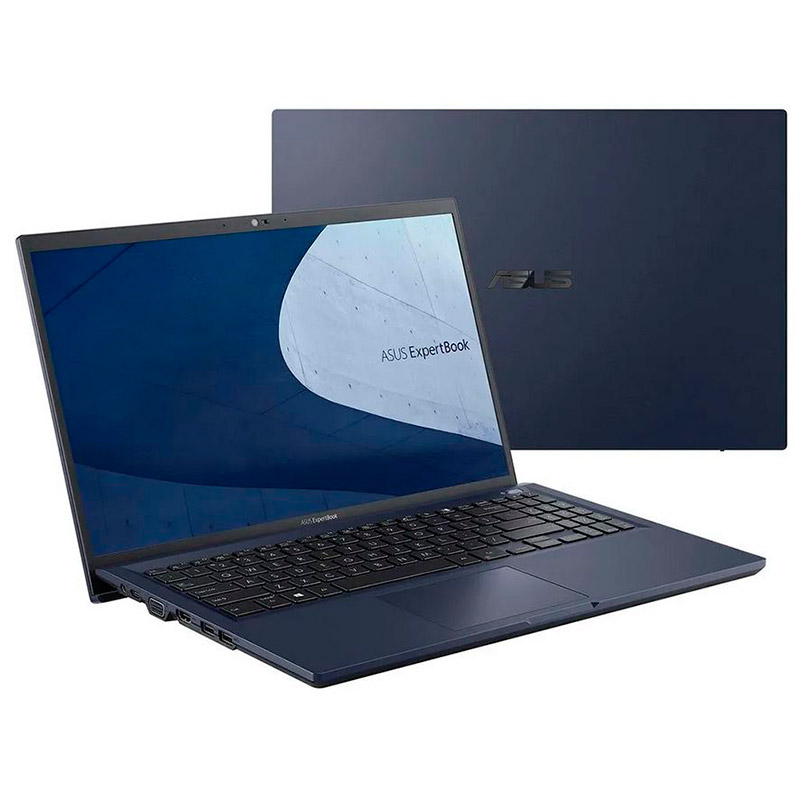 Ноутбук ASUS ExpertBook B1 B1500CBA-BQ1344 90NX0551-M02110 (Российская клавиатура) (Intel Core i5-1235U 3.3GHz/8192Mb/512Gb SSD/Intel UHD Graphics/Wi-Fi/Cam/15.6/1920x1080/No OS)