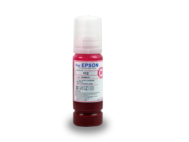 Чернила Revcol Key Lock (схожий с Epson 112) 70ml Magenta Pigment 6593