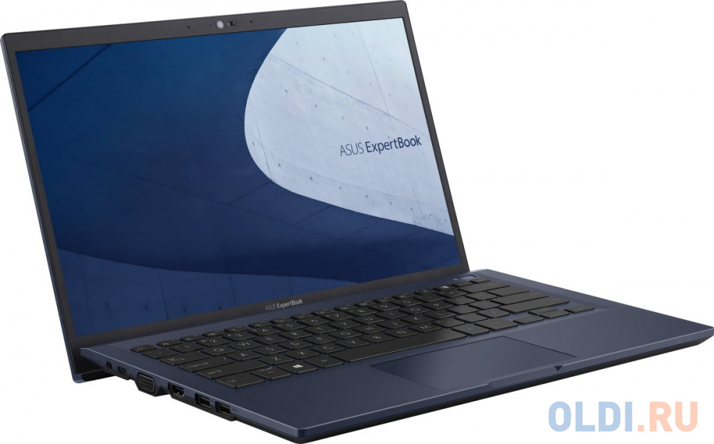 Ноутбук ASUS ExpertBook B1400CEAE-EB2568RA 14" 1920x1080/Intel Core i3-1115G4/RAM 8Гб/SSD 256Гб/Intel Iris Xe Graphics/ENG|RUS/Windows 11 Pro/чер