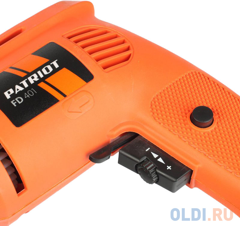 Дрель безударная Patriot FD 401 THE ONE 1275Вт патрон:быстрозажимной