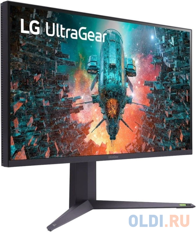 МОНИТОР 31.5" LG 32GQ950-B Black с поворотом экрана (IPS, 3840x2160, 160Hz, 1 ms, 178°/178°, 450 cd/m, 1000:1, +DisplayP в Москвe