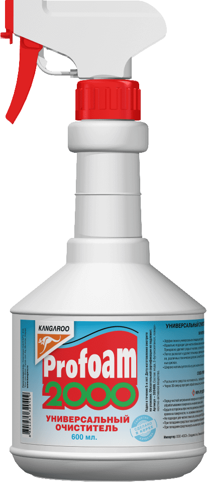 Очиститель Kangaroo Profoam 2000, 0.6 л, (спрей), (320409)