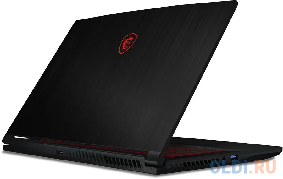 Ноутбук MSI GF63 Thin 11UCX-1606XRU Core i5 11400H 8Gb SSD256Gb NVIDIA GeForce RTX 2050 4Gb 15.6" IPS FHD (1920x1080) noOS black WiFi BT Cam (9S7 в Москвe