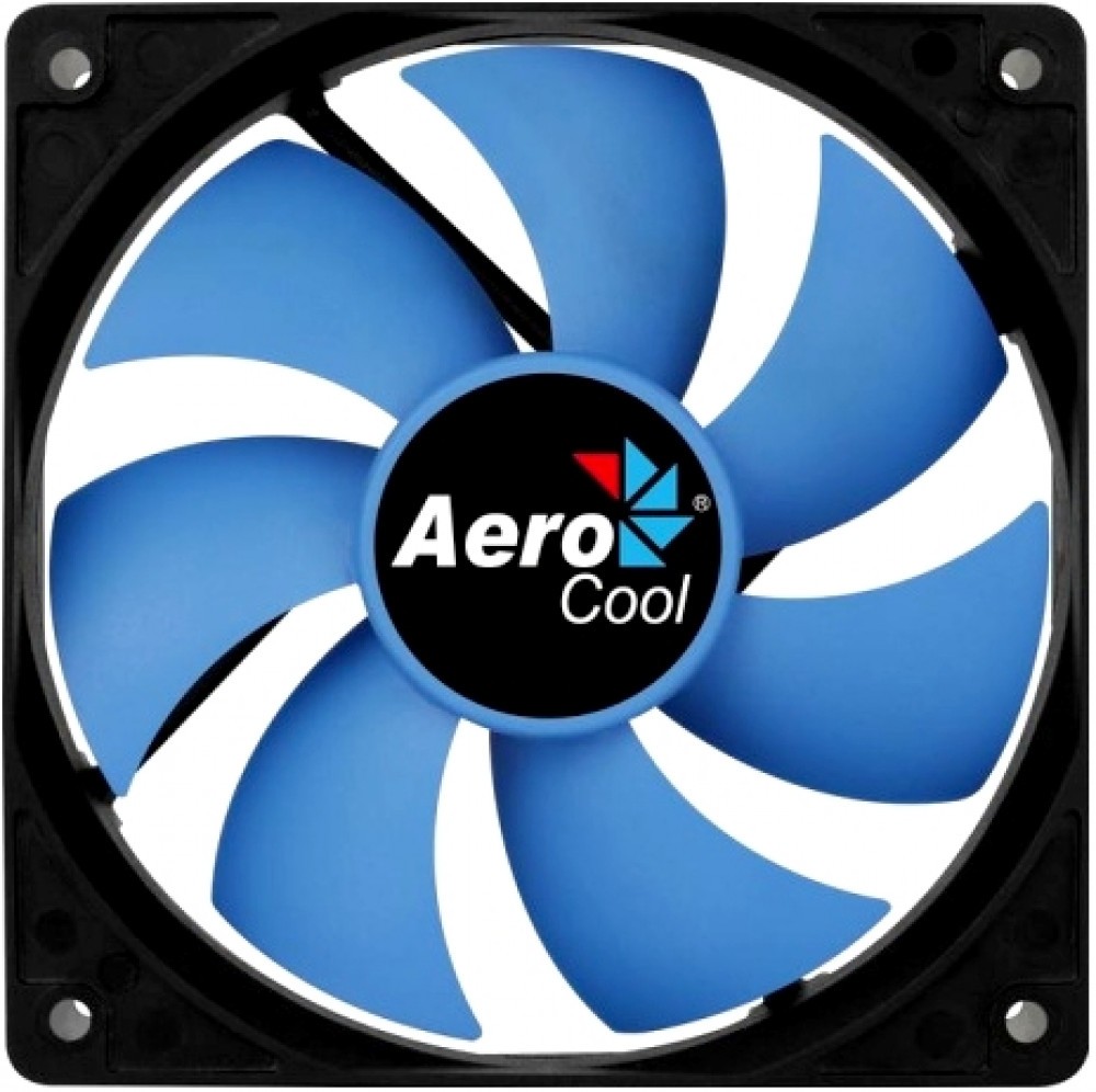 Вентилятор для корпуса Aerocool Force 12 120mm, 3pin+4pin, Blue blade в Москвe