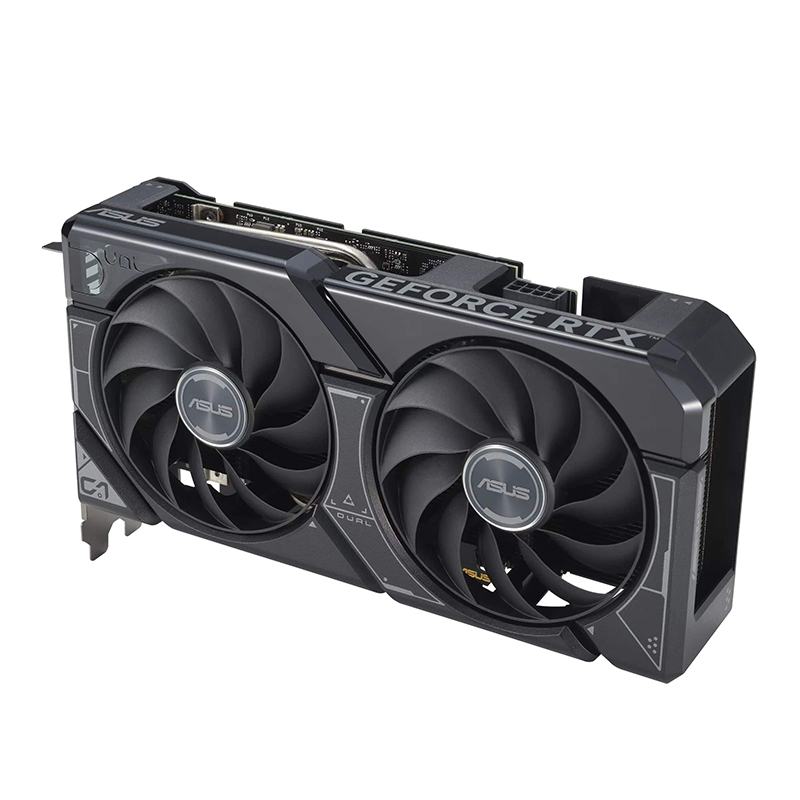 Видеокарта ASUS GeForce RTX 4060Ti 2595Mhz PCI-E 4.0 16384Mb 18000Mhz 128 bit HDMI 3xDP DUAL-RTX4060TI-O16G