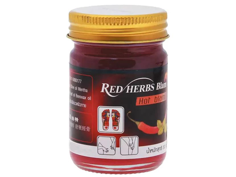 Бальзам Green Herb NVL Red Colour Herbs Balm 50g 10704