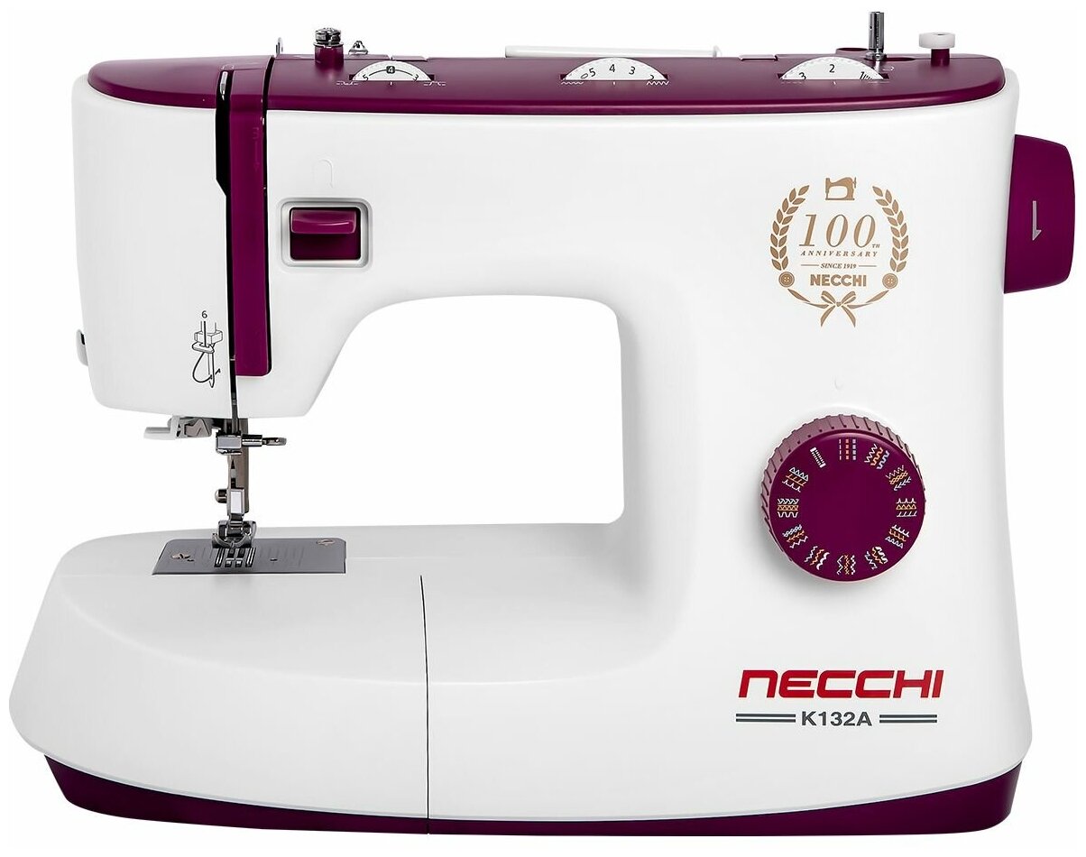 Швейная машина NECCHI K132A , белый/красный (K132A )