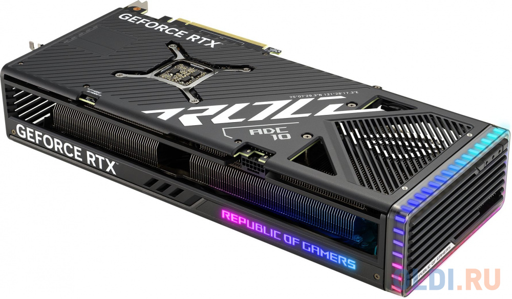 Видеокарта Asus PCI-E 4.0 ROG-STRIX-RTX4070TI-O12G-GAMING NVIDIA GeForce RTX 4070TI 12288Mb 192 GDDR6X 2760/21000 HDMIx2 DPx3 HDCP Ret