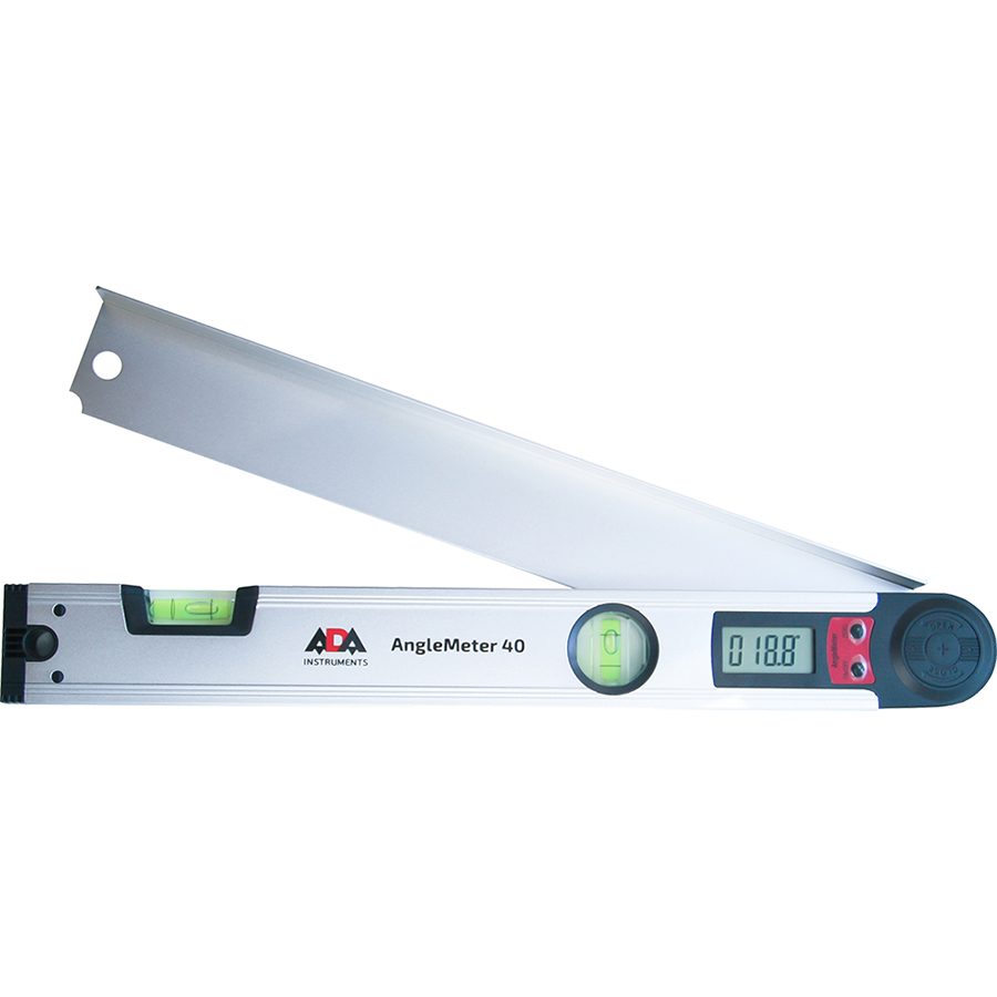 Угломер электронный ADA instruments AngleMeter 40, измерение угла, алюминий, 40 см (А00495)