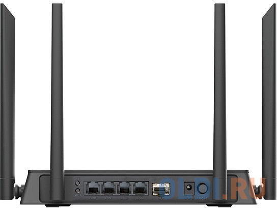 маршрутизатор/ DIR-841/GF,DIR-841/GFRU AC1200 Wi-Fi Router, 1000Base-X SFP WAN, 4x100Base-TX LAN, 4x5dBi external antennas