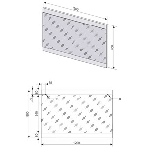 Зеркало Style line Даллас Люкс 120 венге (2000949095806) в Москвe