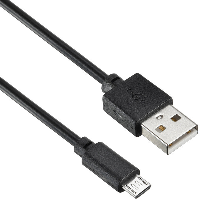 Кабель Digma USB A (m) micro USB B (m) 1.2м черный