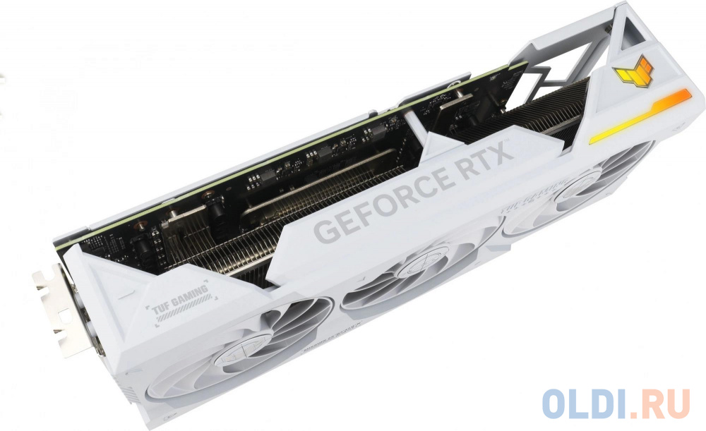 Видеокарта Asus PCI-E 4.0 TUF-RTX4070TIS-O16G-BTF-WHITE NVIDIA GeForce RTX 4070TI Super 16Gb 192bit GDDR6X 2640/21000 HDMIx2 DPx3 HDCP Ret в Москвe