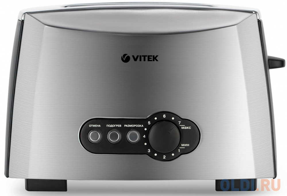 Тостер Vitek VT-7162,  серый