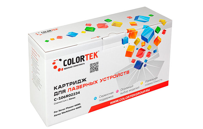 Картридж Colortek 106R02234 для Xerox 6600/6605, пурпурный (СТ-106R02234)