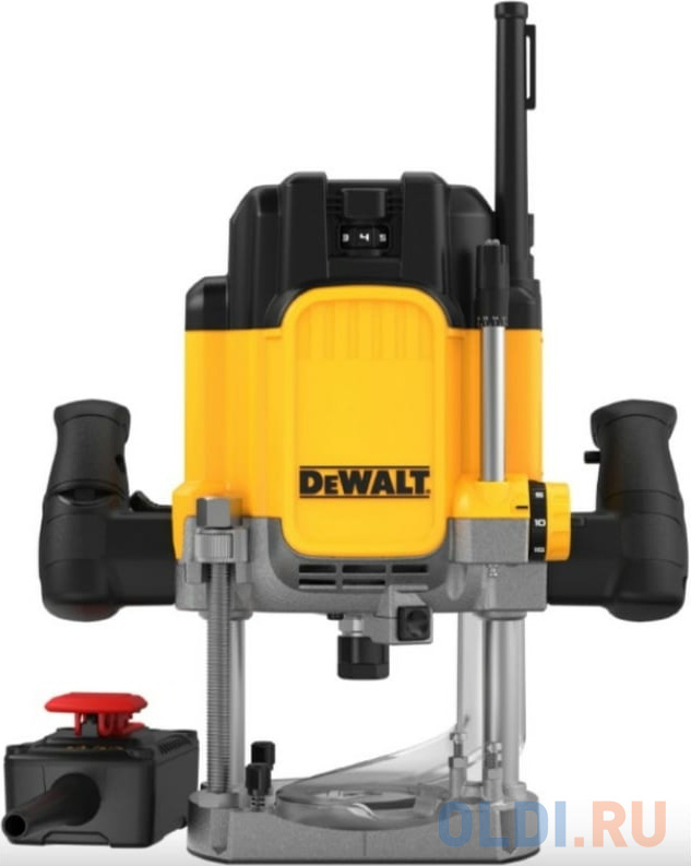 Фрезер двуручный, регулир-ка скорости DeWalt DWE627KT-QS 2300 Вт, 9000-22000 об/мин, ход 80 мм в Москвe