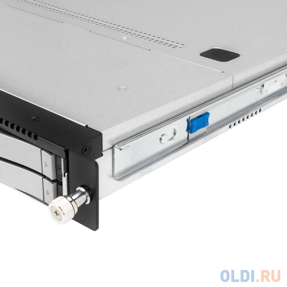 Компьютерный корпус IW-RS110-07 Single 650w Acbel /FAN 4056mm*6/SLIMSAS *10 BP/2.5&quot;/3.5&quot; hot-swap HDD tray (gray color)*10/EAR SET - в Москвe