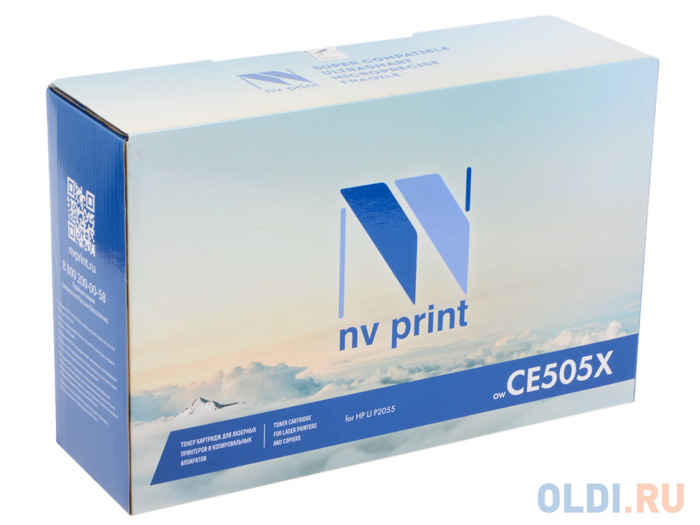 Картридж NV-Print CE505X CE505X CE505X CE505X CE505X CE505X CE505X 6500стр Черный