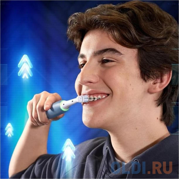 Электрическая зубная щетка IO4 MY WAY OCEAN BLUE+EXTRA BRUSH ORAL-B в Москвe