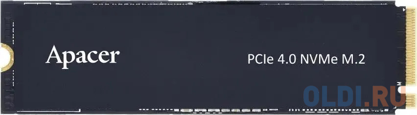 Apacer SSD AS2280Q4X 512Gb M.2 2280 PCIe Gen4x4, R4000/W2500 Mb/s, 3D NAND, MTBF 1.5M, NVMe 1.4, 300TBW, Retail, 3 years (AP512GAS2280Q4X-1)