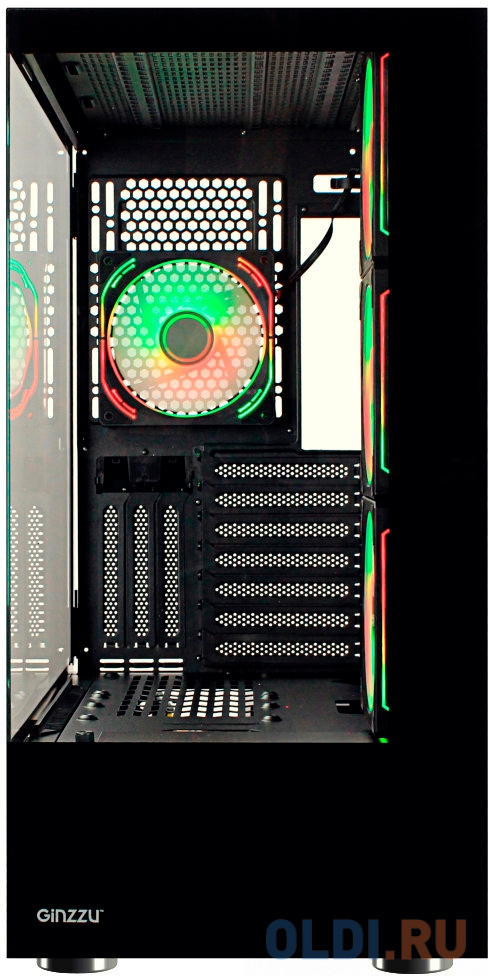 Ginzzu GL750 FAN 12MB6 RGB*4 USB3.0 CRC10 в Москвe