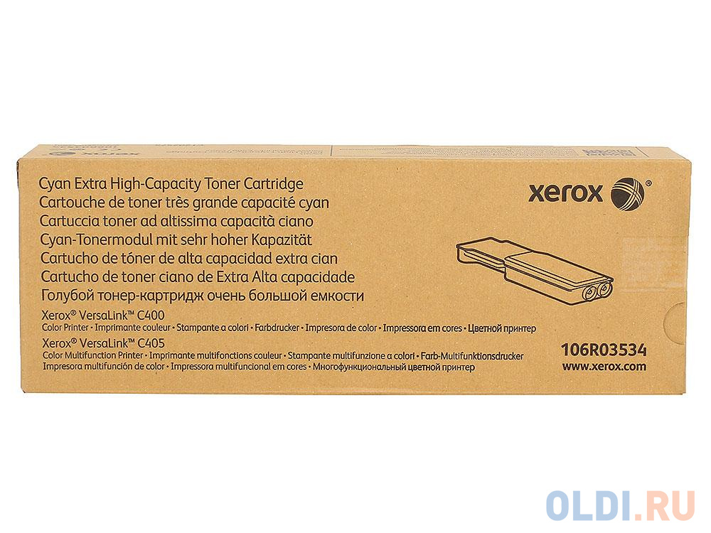 Картридж Xerox 106R03534 8000стр Голубой