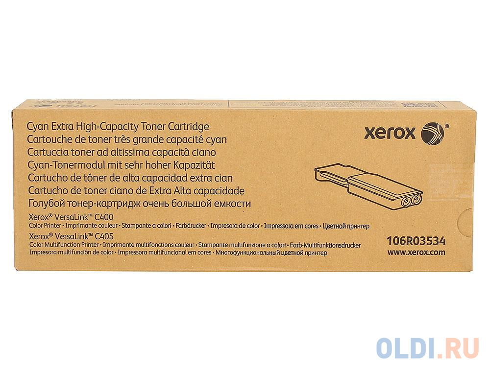 Картридж Xerox 106R03534 8000стр Голубой в Москвe