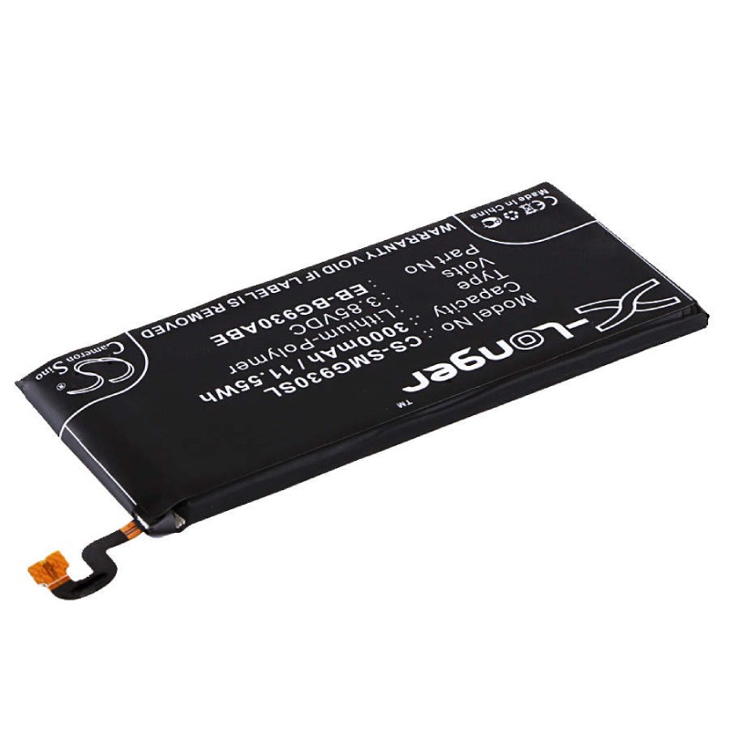 Аккумулятор CameronSino (схожий с EB-BG930ABE) для Samsung Galaxy S7 SM-G930F CS-SMG930SL 3.85V 3000mAh 11.55Wh 066083