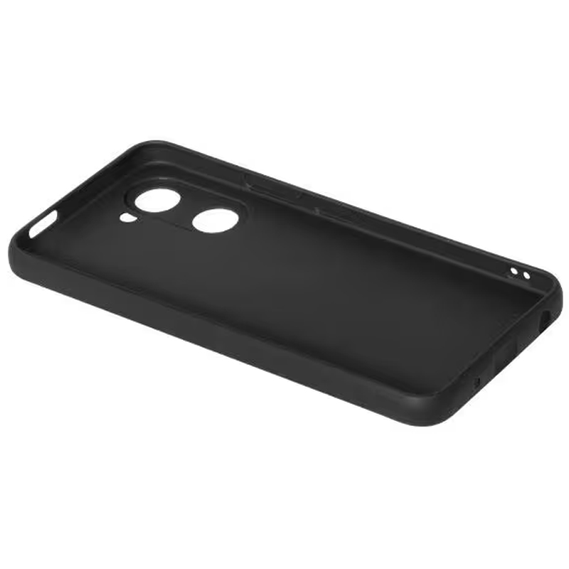 Чехол DF для Vivo Y03 / Y18 Silicone Black vCase-27 в Москвe