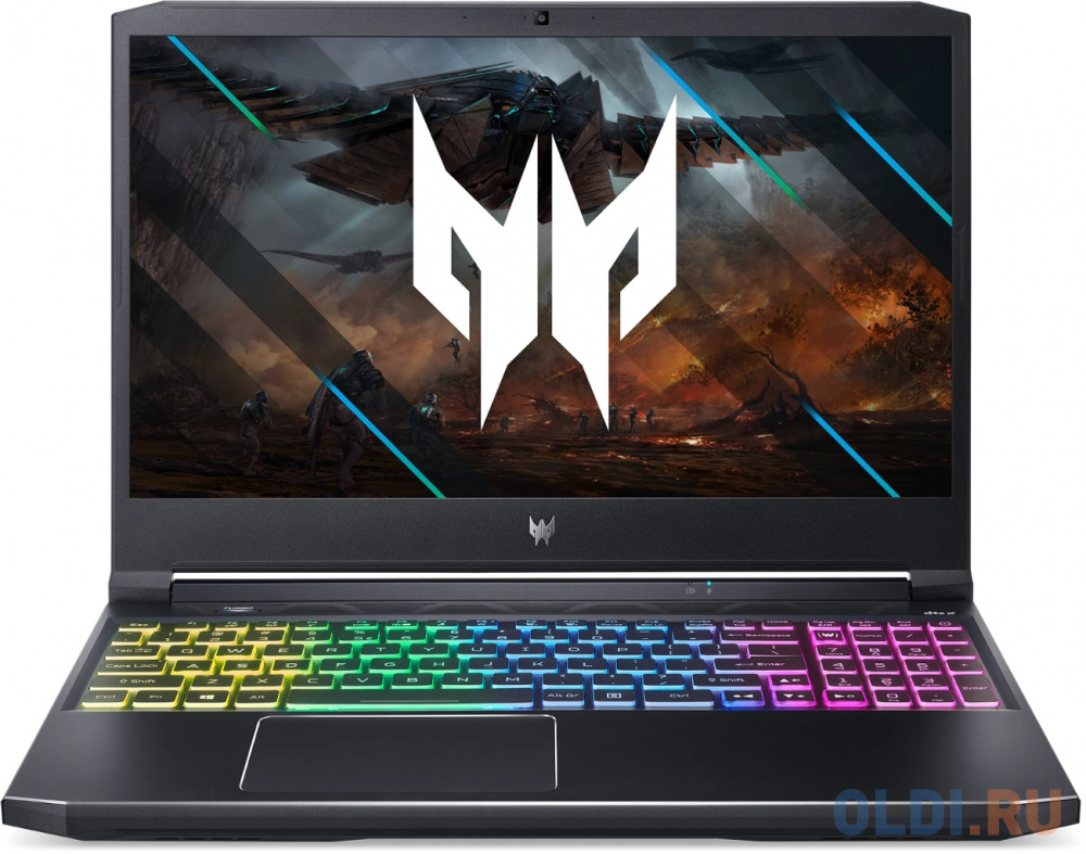 Ноутбук Acer Predator Helios 300 PH315-54-5009 Core i5 11400H 8Gb SSD512Gb NVIDIA GeForce RTX 3070 8Gb 15.6&quot; IPS FHD (1920x1080) noOS black WiFi