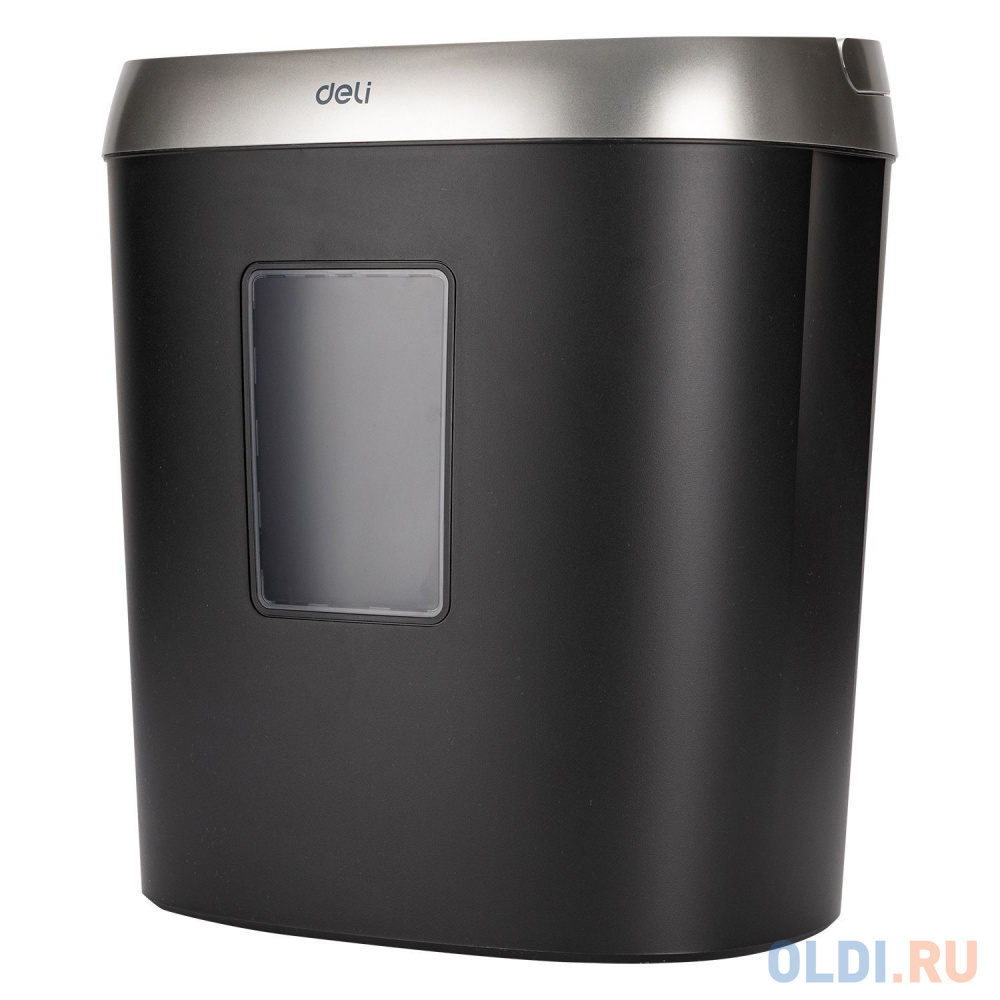 Уничтожитель бумаг Deli Smart E9929, P-4, 4х25 мм, 5 лист. одновременно, 17л