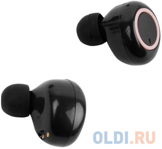 Наушники ROMBICA Mysound Air Pale, Bluetooth, вкладыши, черный/красный [bt-h028]