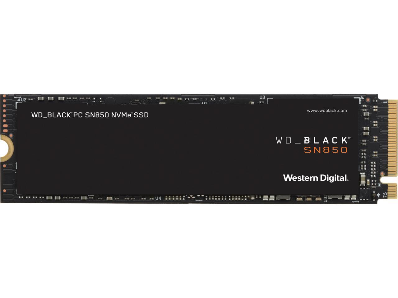 Накопитель SSD Western Digital SN850 500Gb (WDS500G1X0E) Black