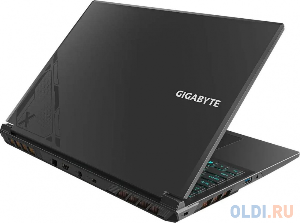 Ноутбук Gigabyte G6X Core i7 13650HX 16Gb SSD1Tb NVIDIA GeForce RTX4060 8Gb 16" IPS FHD+ (1920x1200) Free DOS grey WiFi BT Cam (9KG-43KZ854SD)