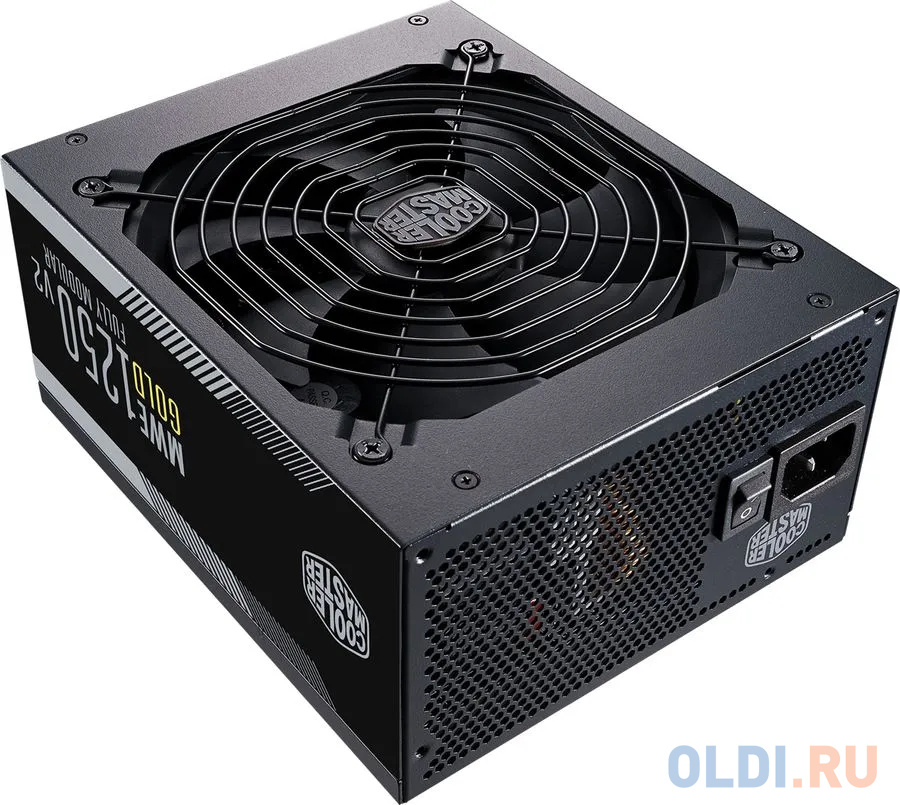 Блок питания 1250 Ватт/ Power Supply Cooler Master MWE Gold V2,FM1250W ATX3.0 A/EU Cable в Москвe