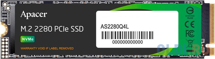 SSD накопитель Apacer AS2280Q4L 2 Tb PCI-E 4.0 х4 в Москвe