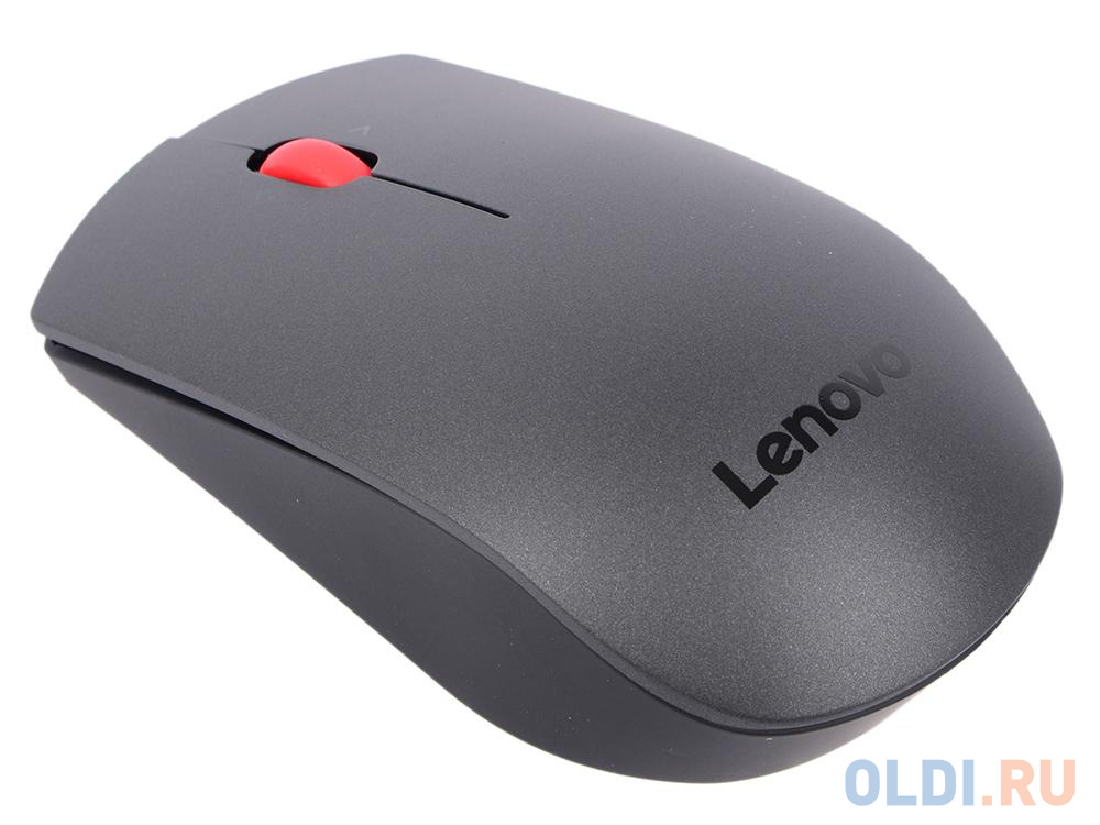Мышь беспроводная Lenovo Professional Wireless Laser Mouse чёрный USB + радиоканал