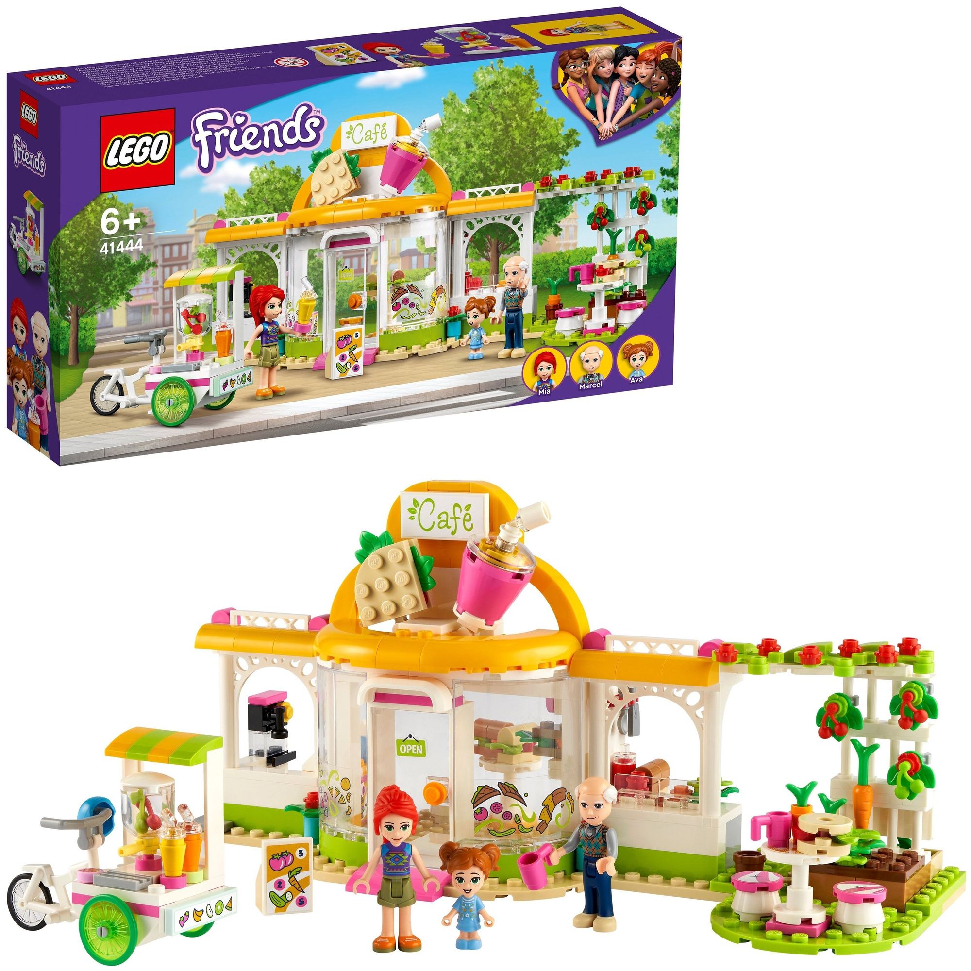 Конструктор LEGO Friends "Органическое кафе Хартлейк-Сити" 41444 в Москвe