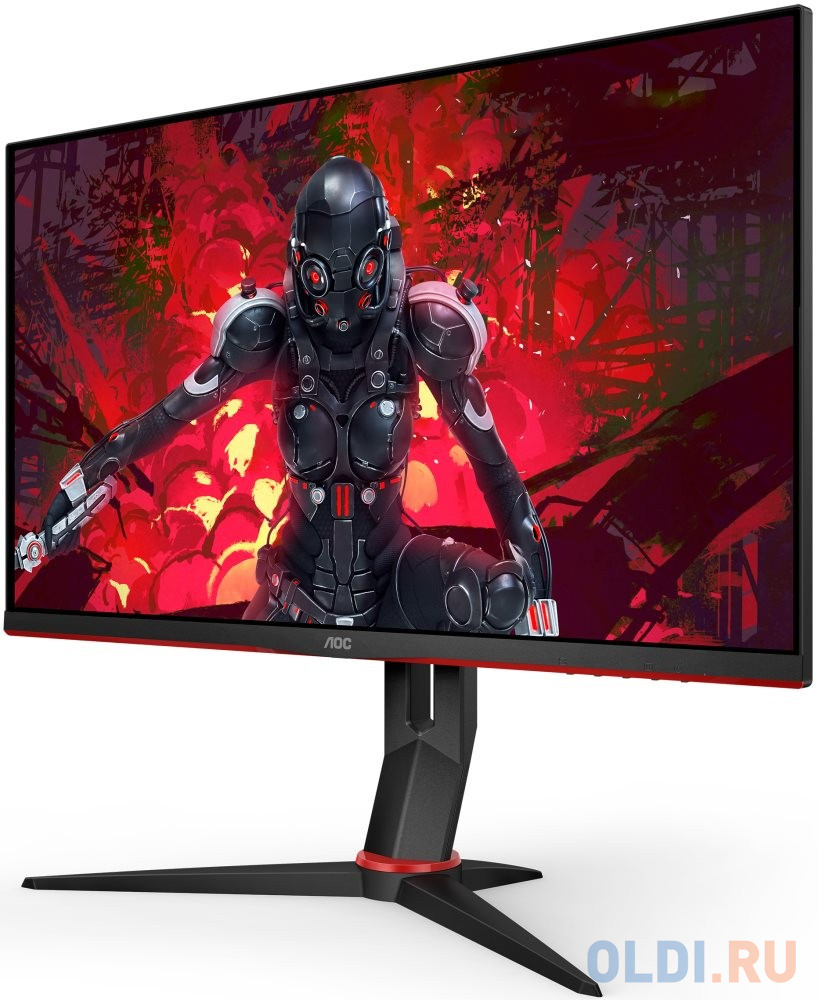 AOC 23.8 24G2U5/BK (16:9, IPS, FreeSync, 75Hz, 2xHDMI, DP, 4xUSB3.0, audio, speakers) в Москвe