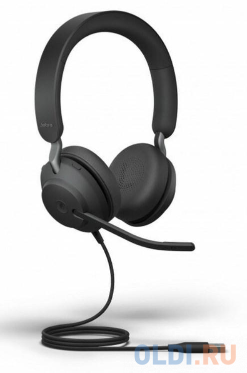 Гарнитура Jabra Evolve2 40, USB-A, MS Stereo