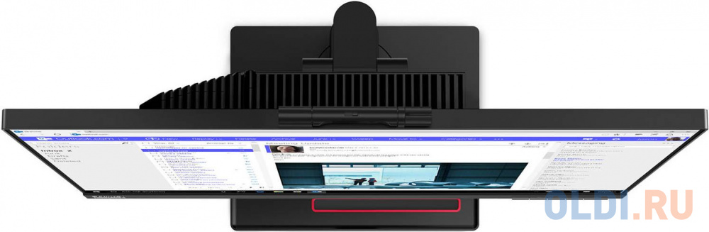 Монитор Lenovo 23.8" ThinkVision TIO24Gen4 черный IPS 4ms 16:9 HDMI M/M матовая HAS Pivot 1000:1 250cd 178гр/178гр 1920x1080 D-Sub DisplayPort FH