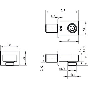 Подключение для шланга Villeroy Boch Universal (TVC00045700061) в Москвe