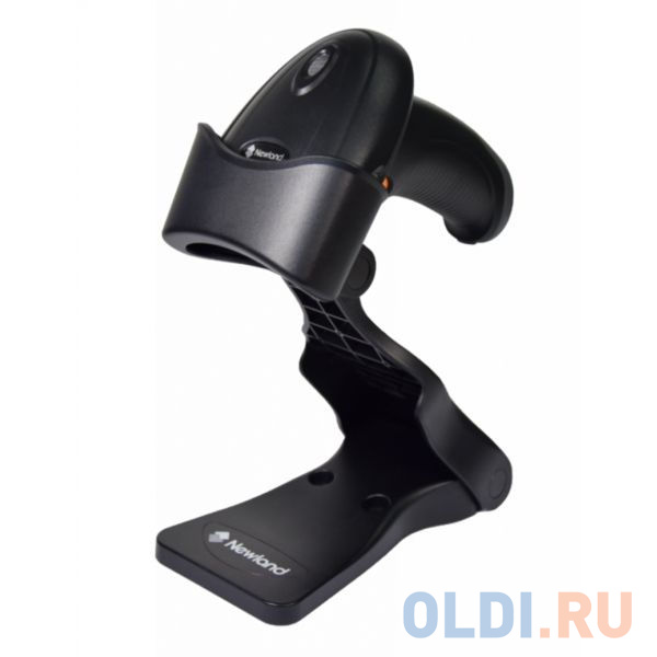 Сканер штрих-кодов/ HR11+ Aringa, 1D CCD Handheld Reader (black surface) with USB cable CBL042UA, autosense, incl. foldable smart stand STD20i-22. (KI