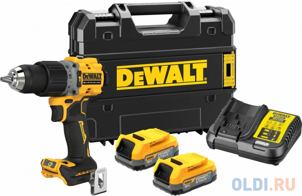 Дрель-шуруповёрт DeWalt DCD805E2T-QW