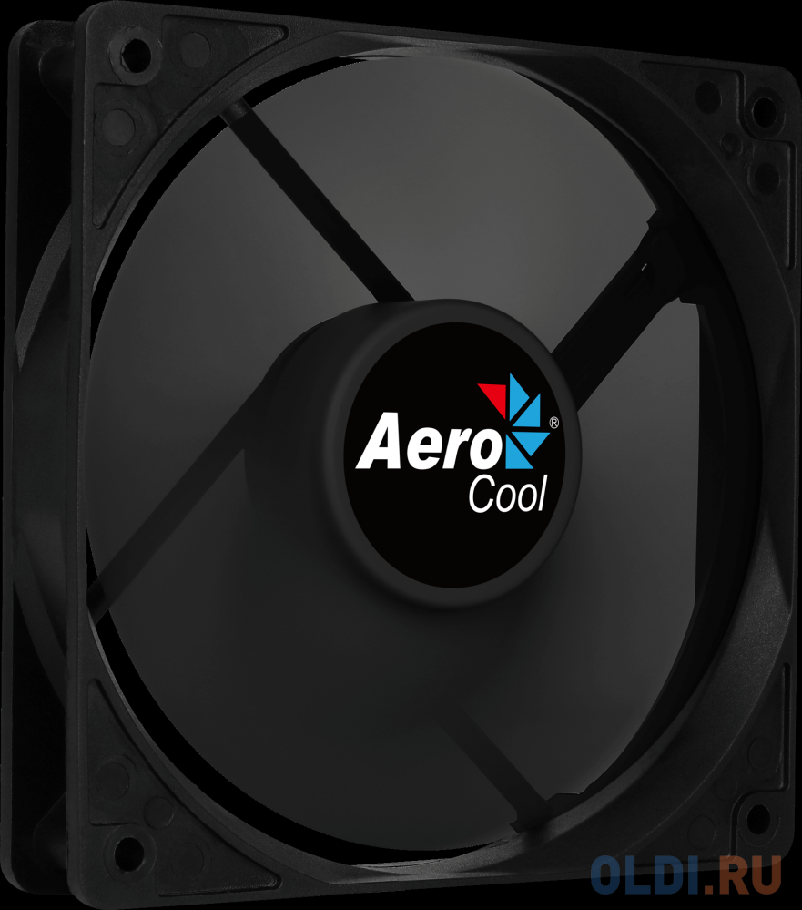 Вентилятор Aerocool Force 12 Black, 120x120x25мм, 1000 об./мин., разъем MOLEX 4-PIN + 3-PIN, 23.7 dBA в Москвe